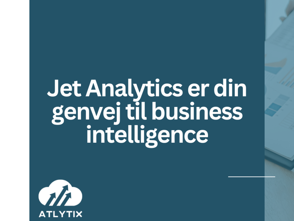 Diagram, der viser integration af Jet Analytics i et Business Intelligence-framework.